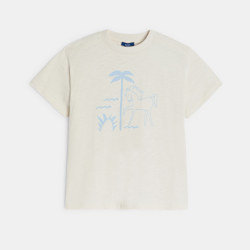 تيشيرت بأكمام قصيرة، باللون...